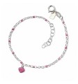 Pulsera infantil corazón