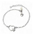 Pulsera corazón estrella