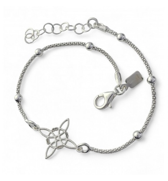 Pulsera coreana nudo de bruja