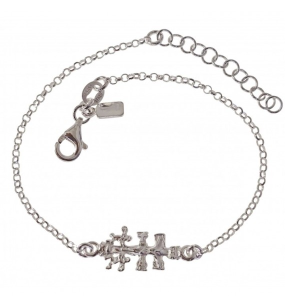 Pulsera rolo Cruz de Caravaca