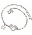 Pulsera huella corazón