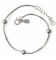 Pulsera cola de topo bolas