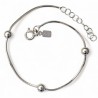 Pulsera cola de topo bolas