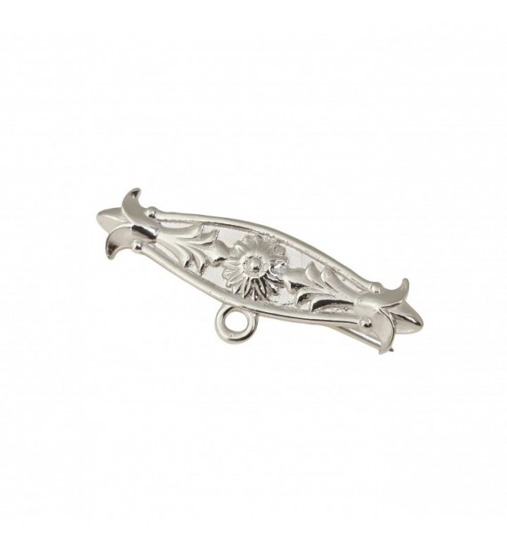 Broche bebé flor