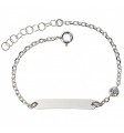 Pulsera comunión chapa