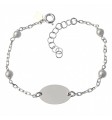 Pulsera comunión chapa