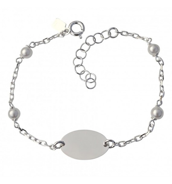 Pulsera comunión chapa