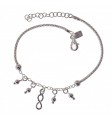 Pulsera infinito bolas