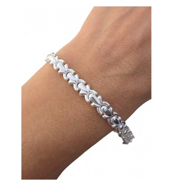 Pulsera estampada semi rígida