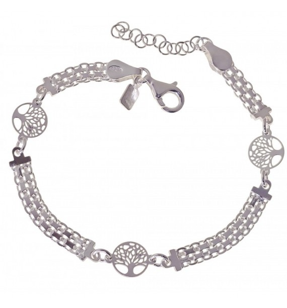 Pulsera árbol de la vidacadena bismarck