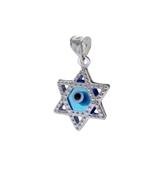Colgante ojo turco estrella