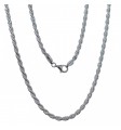 Cadena 70 cm cordón salomónico