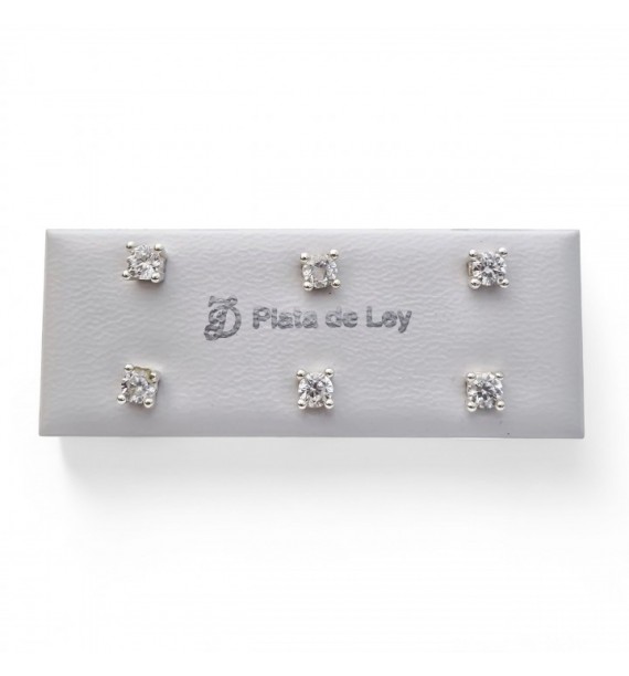 Pendiente garra 4mm