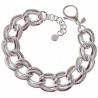 Pulsera asas dobles huecas