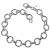 Pulsera asas huecas redondas