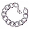 Pulsera hueca barbada