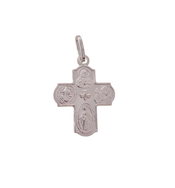 Colgante cruz de cuatro vías chica