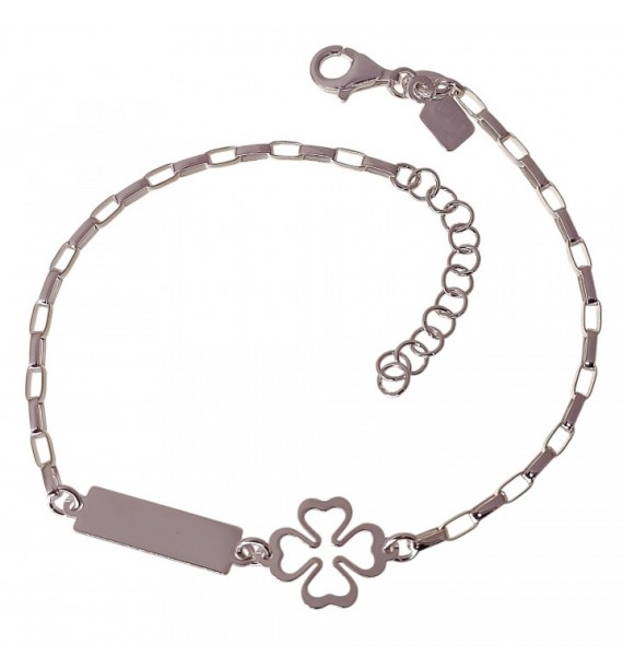 Pulsera chapa trébol