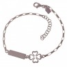 Pulsera chapa trébol
