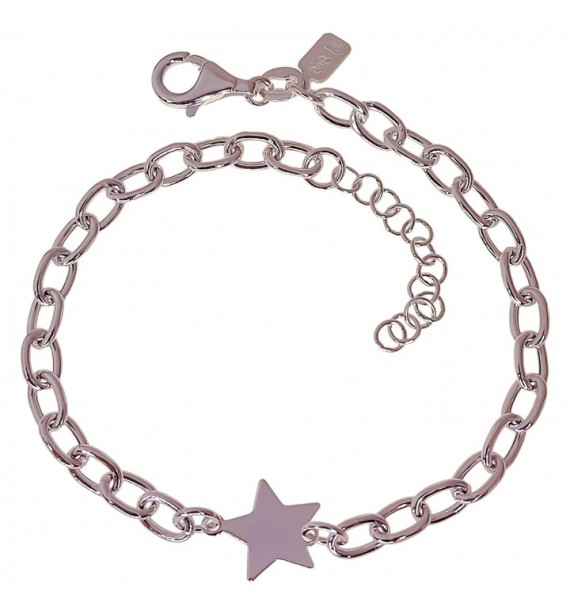 Pulsera eslabones estrella
