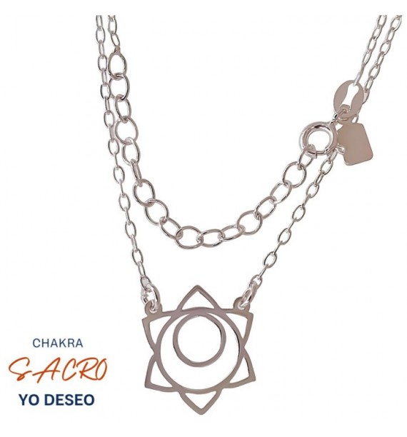 Gargantilla chakra sacro