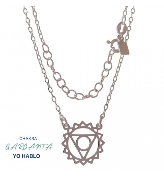 Gargantilla chakra garganta