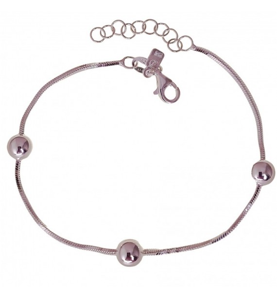 Pulsera cola de topo bolas