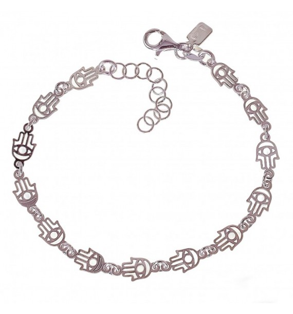 Pulsera manos de Fátima continuada