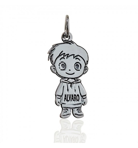 Colgante niño personalizado