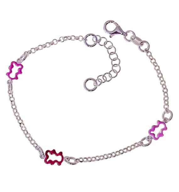 Pulsera infantil osos esmalte