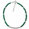 Pulsera piedra color tubo