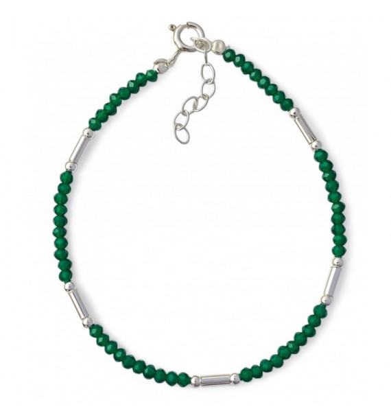 Pulsera piedra color toneles