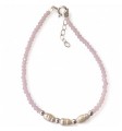 Pulsera piedra color perla