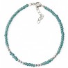 Pulsera piedra color bolas