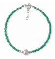 Pulsera piedra color perla