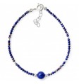 Pulsera piedra color bola