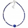 Pulsera piedra color bola