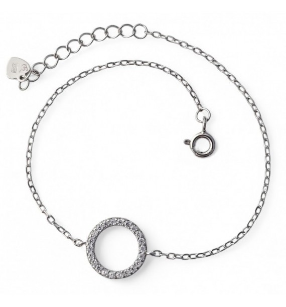 Pulsera rodio Karma microengaste