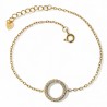 Pulsera chapada karma microengaste