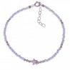 Pulsera piedra color estrella