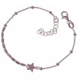 Pulsera combinada toneles estrella