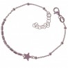 Pulsera combinada toneles estrella