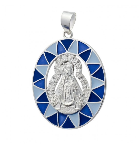 Colgante medalla Virgen de Soledad