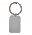 Llavero rectangular liso