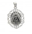 Colgante medalla Virgen de la Soledad