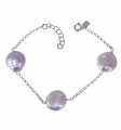 Pulsera rolo perla