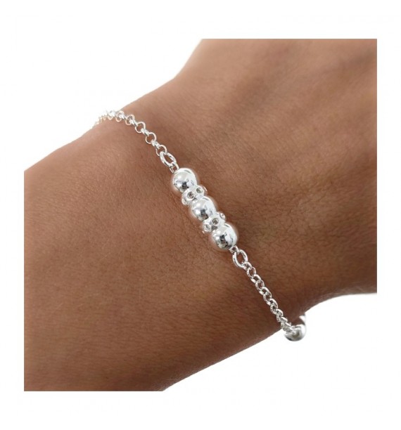 Pulsera rolo entrepiezas