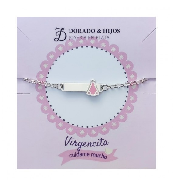 Esclava Virgen del Rocío esmalte