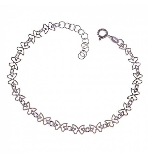 Pulsera mariposas caladas
