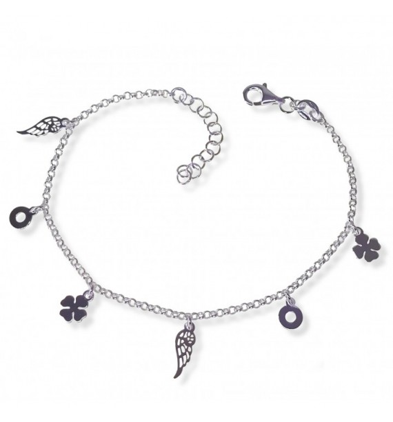Pulsera rolo fetiches colgando